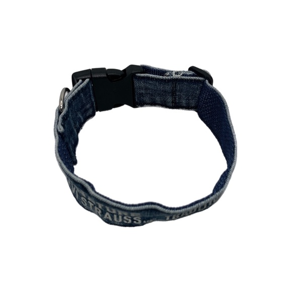 Repurposed Denim Dog Collar- Levi’s, Levi Strauss Dog Collar, One of a kind - Picture 4 of 16